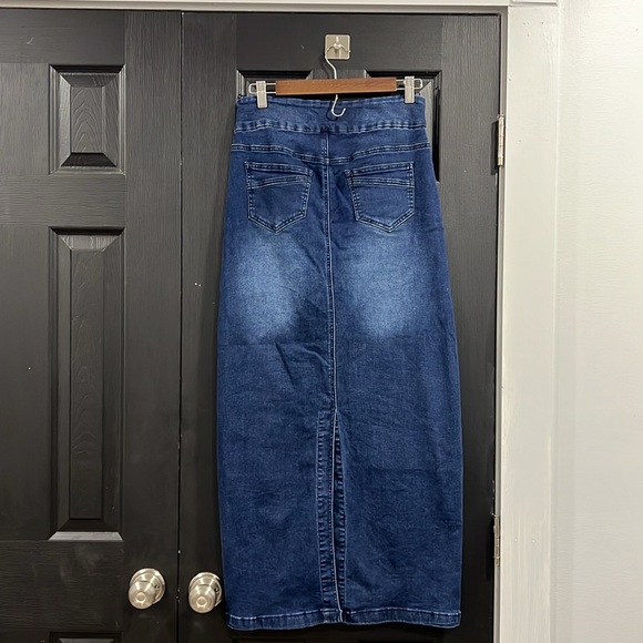 Inherit Co Long Denim Skirt size 4 - Picture 2 of 9